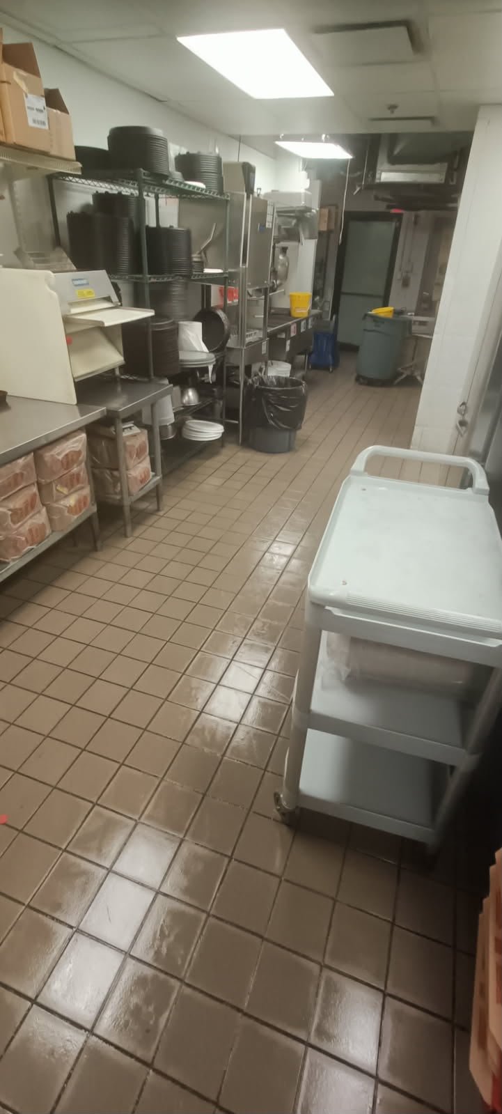 Commercial kitchen cleaning result