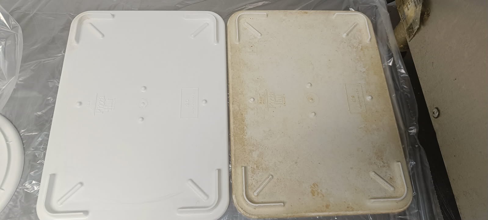 Real commercial cleaning before and after result 3