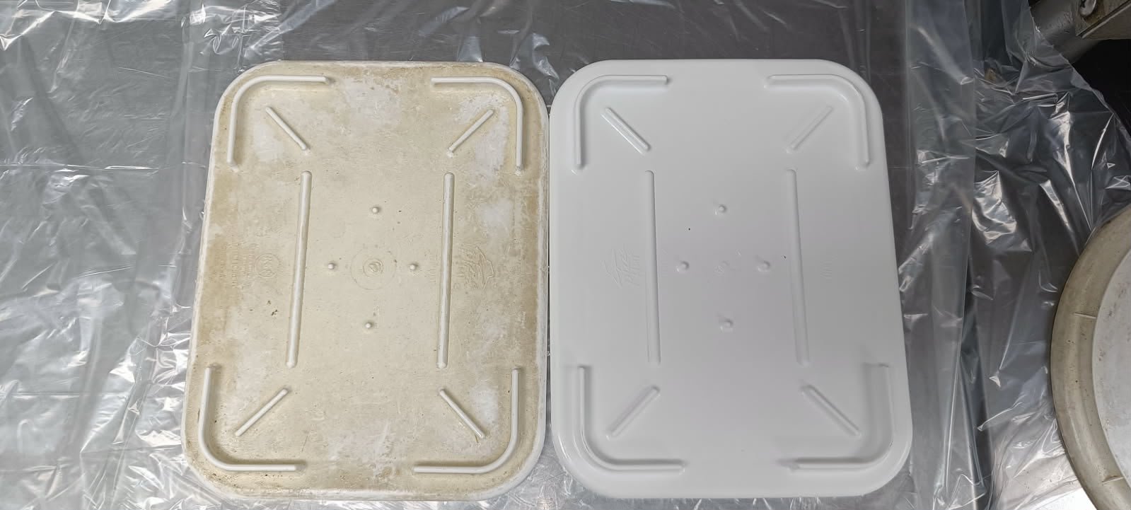 Real commercial cleaning before and after result 5