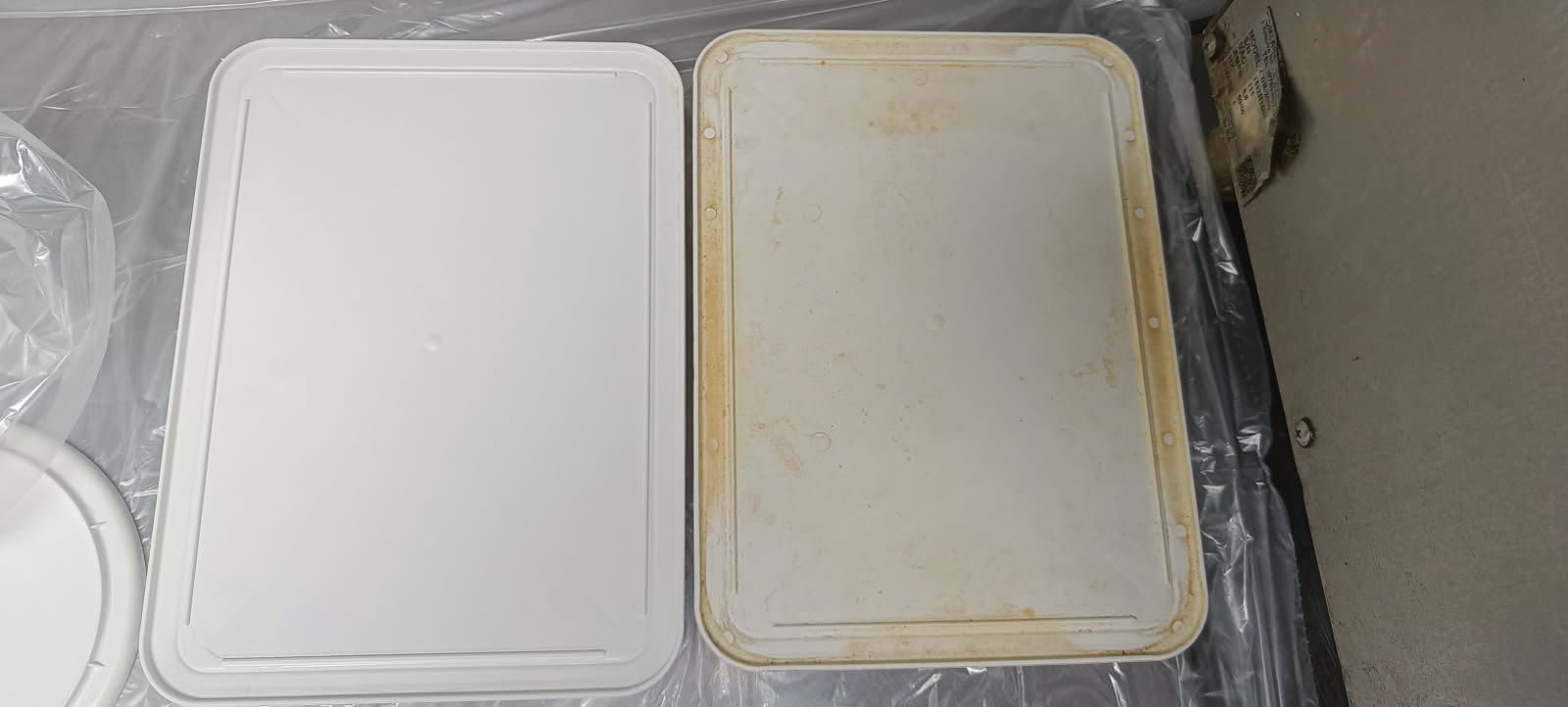 Real commercial cleaning before and after result 7