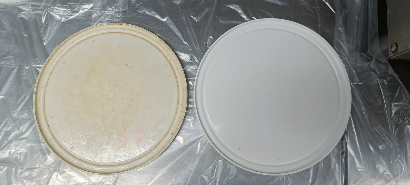 Real commercial cleaning before and after result 8